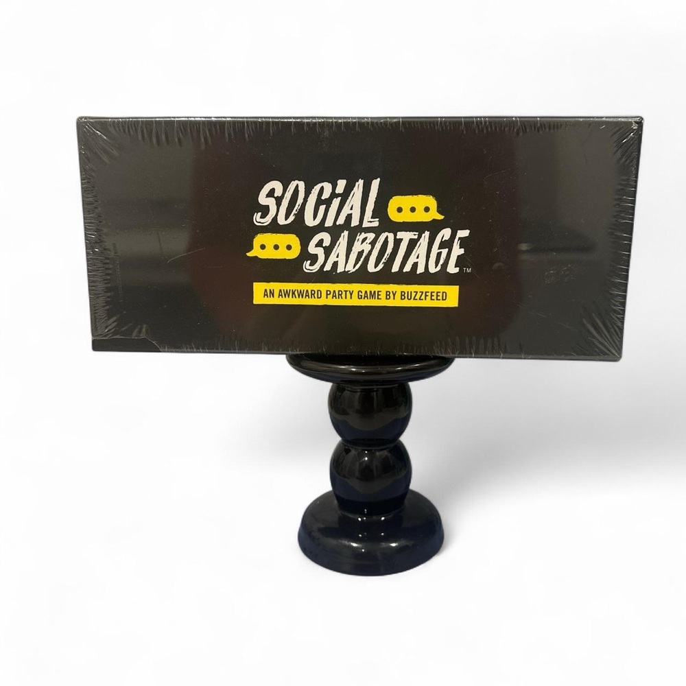 NWT Social Sabotage Party Game - Sealed